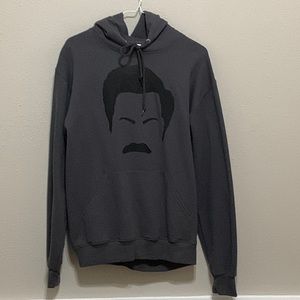 Parks & Rec Ron Swanson hoodie. Adult Mens Small. Excellent condition!